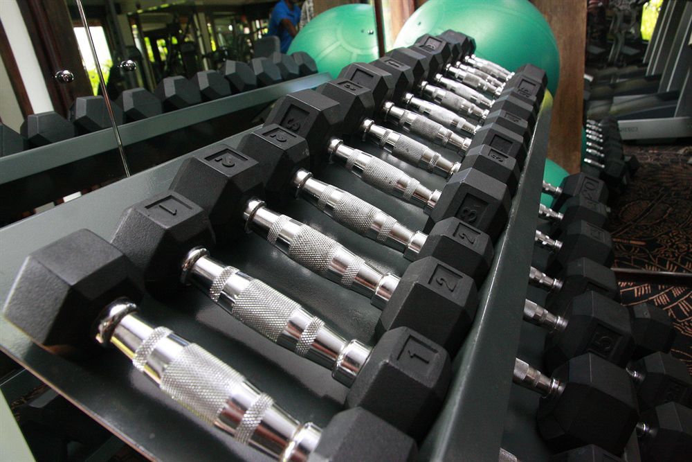 The Warwick Fiji Hotel Korolevu  Luaran gambar Dumbbells