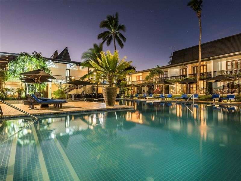 The Warwick Fiji Hotel Korolevu  Luaran gambar The pool at the hotel