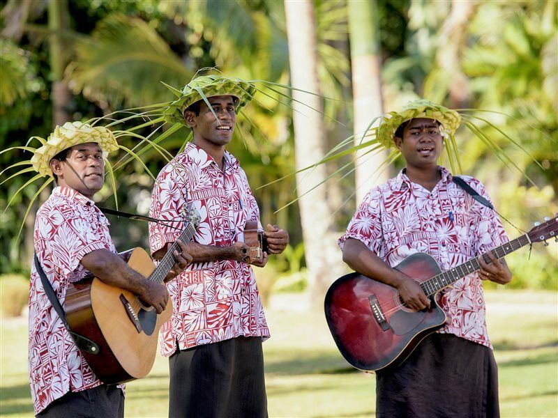 The Warwick Fiji Hotel Korolevu  Luaran gambar Tuvaluan musicians